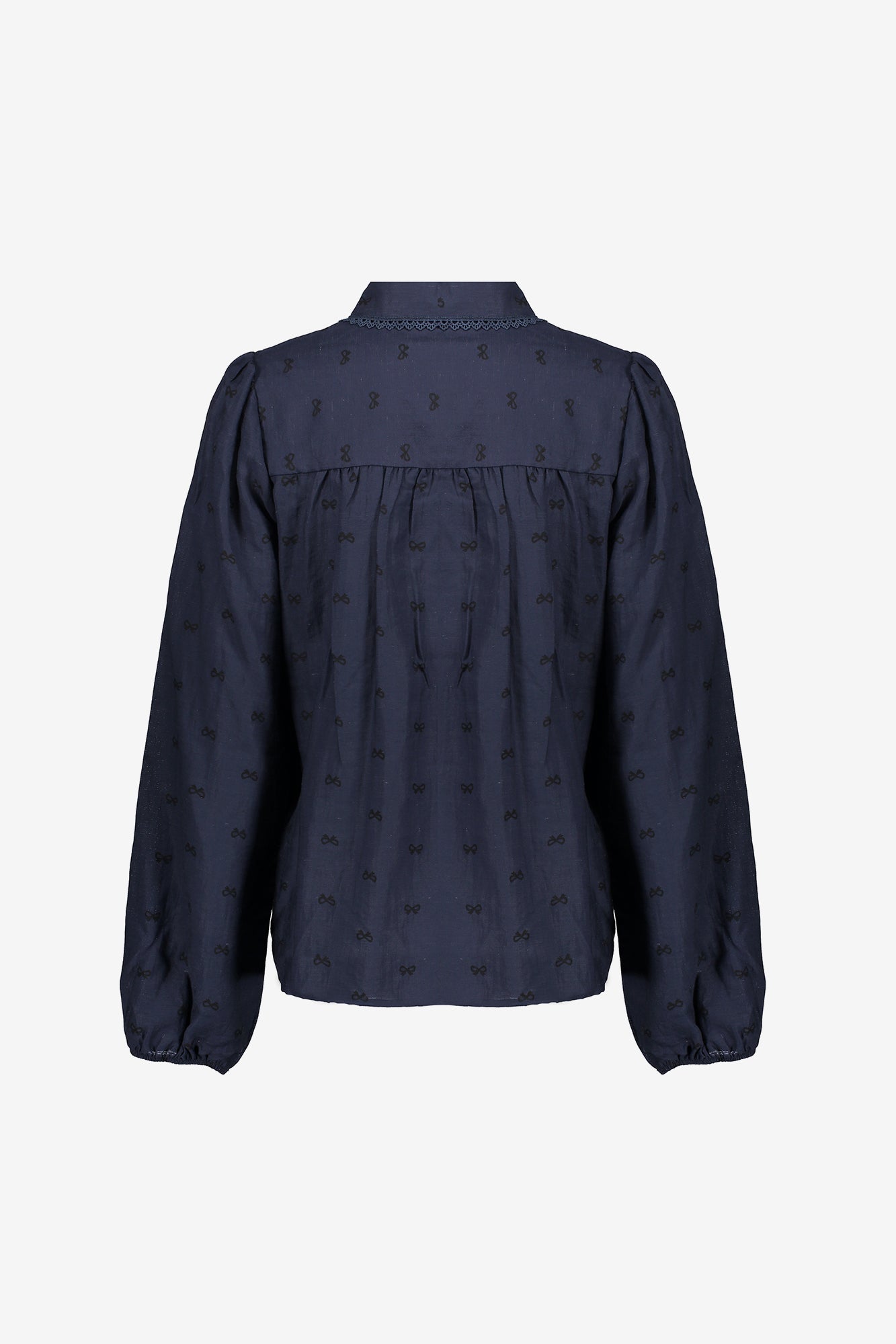 Geisha dames blouse met lace details