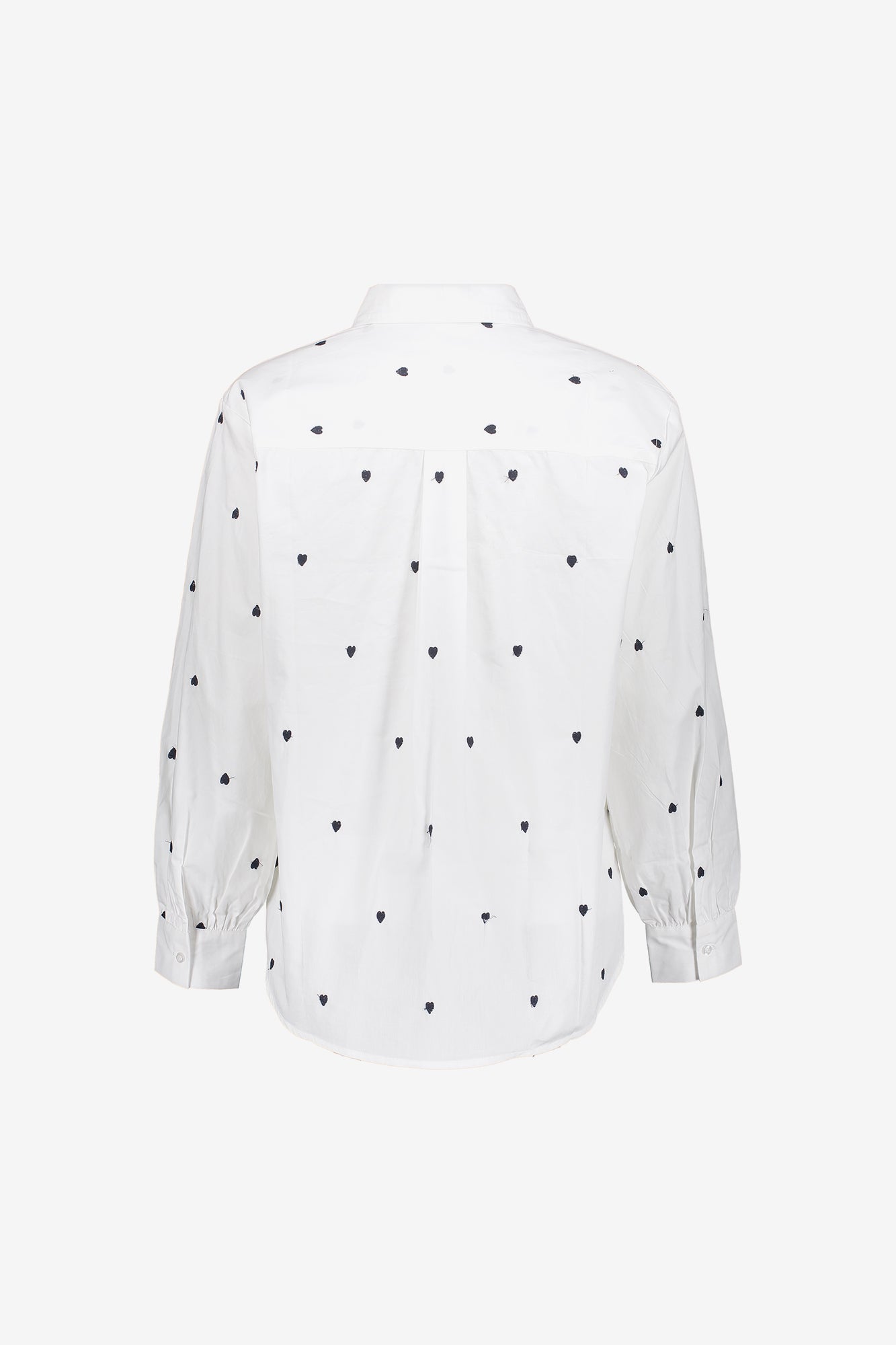 Geisha dames heart embroidery blouse