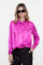Geisha dames satin look top met strikdetail