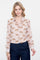 Geisha dames blouse jaguar polka dot print