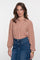 Geisha dames blouse met kleurrijke dessin