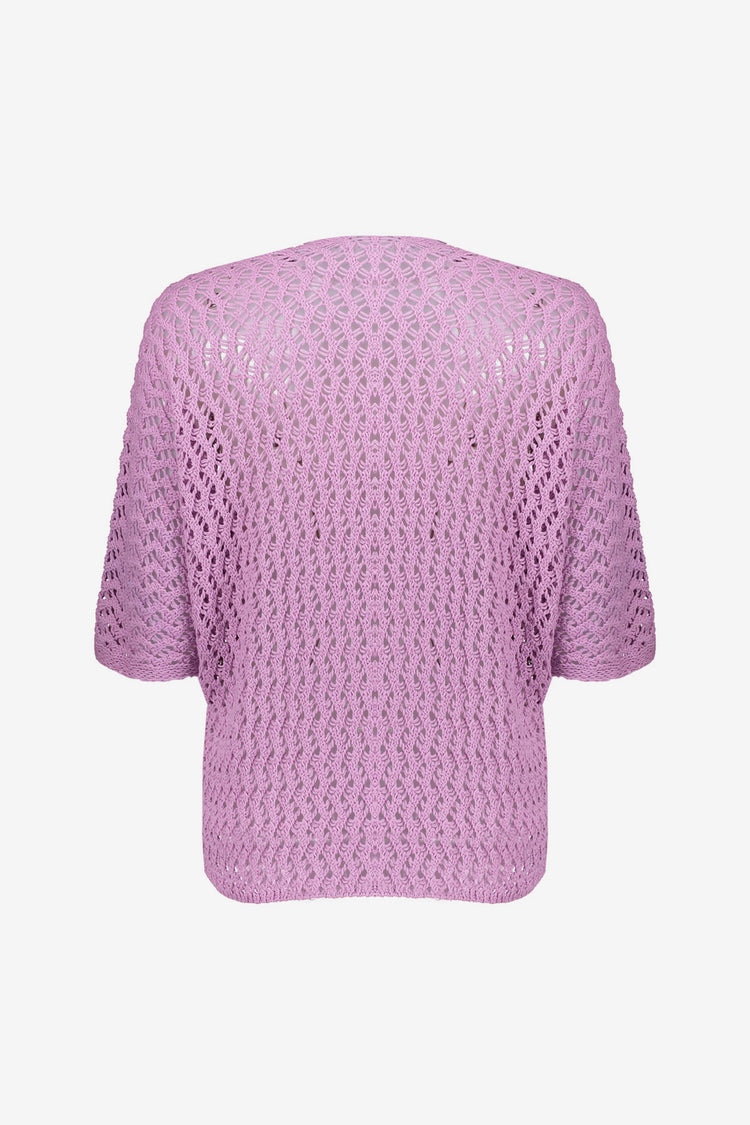Geisha dames kleurrijk crochet vest