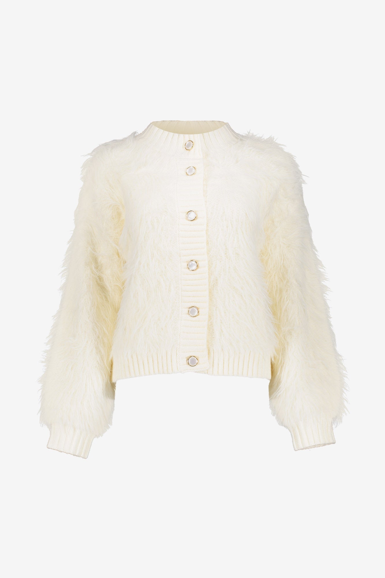 Geisha dames boxy hairy vest