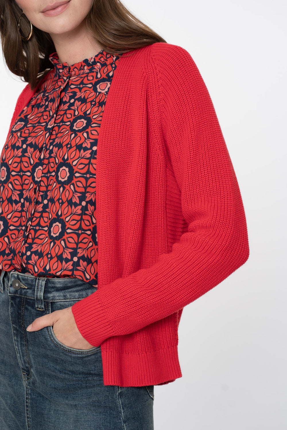Geisha dames gebreid vest