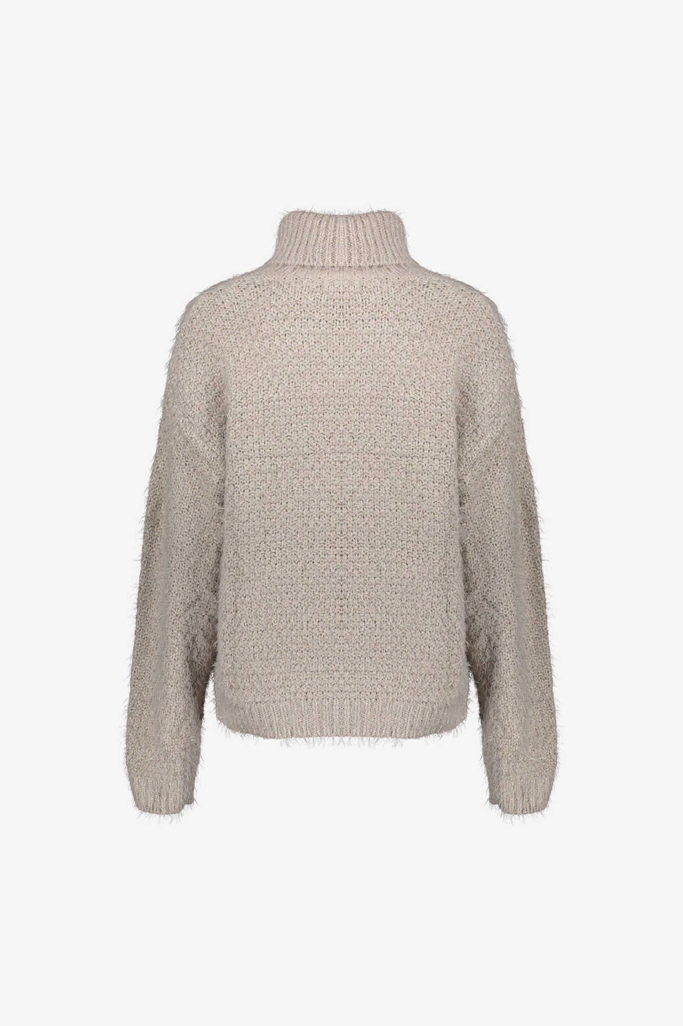 Geisha dames Kabeltrui met turtleneck