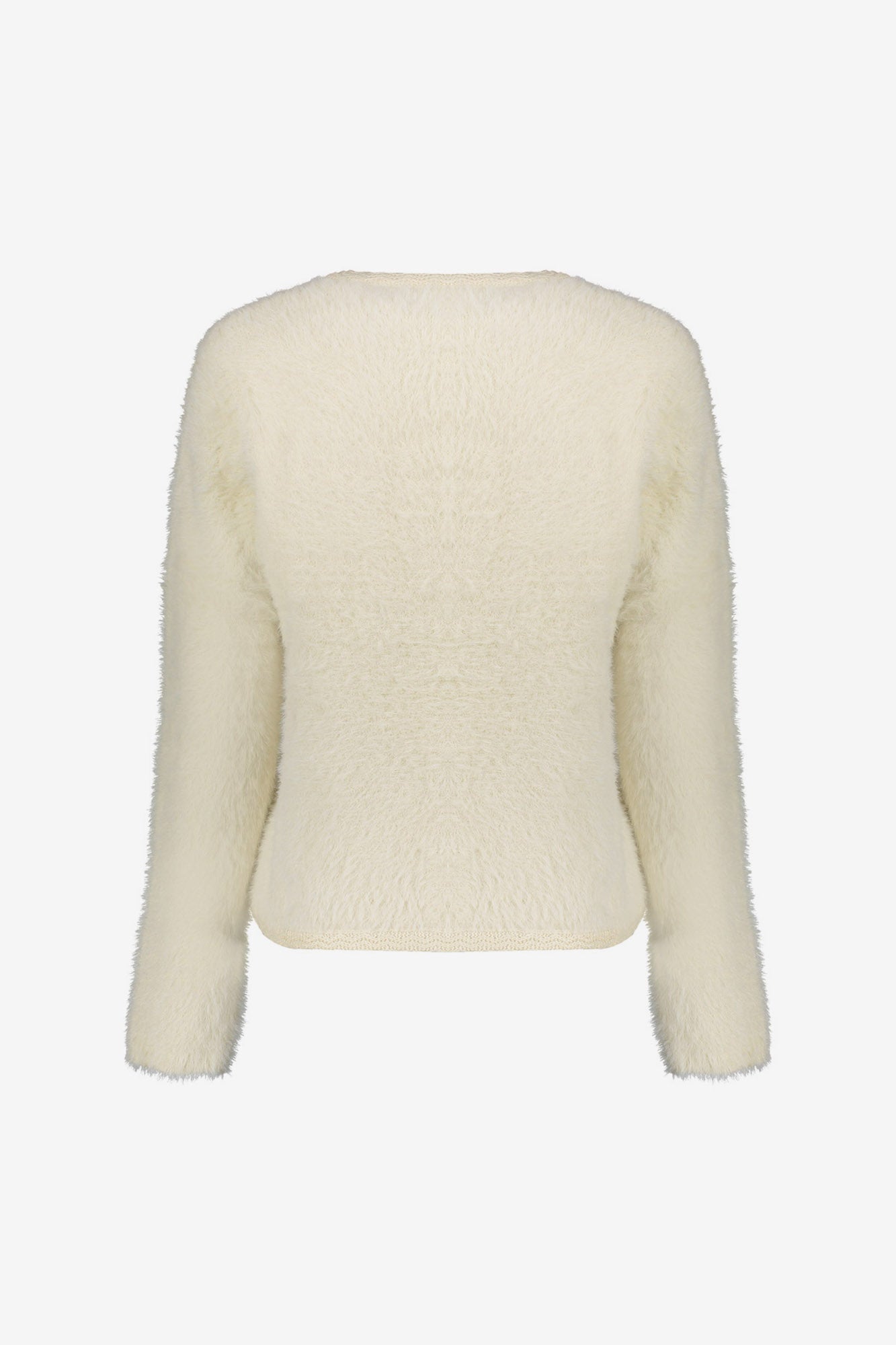 Geisha dames zachte gebreide cardigan met knoopsluiting