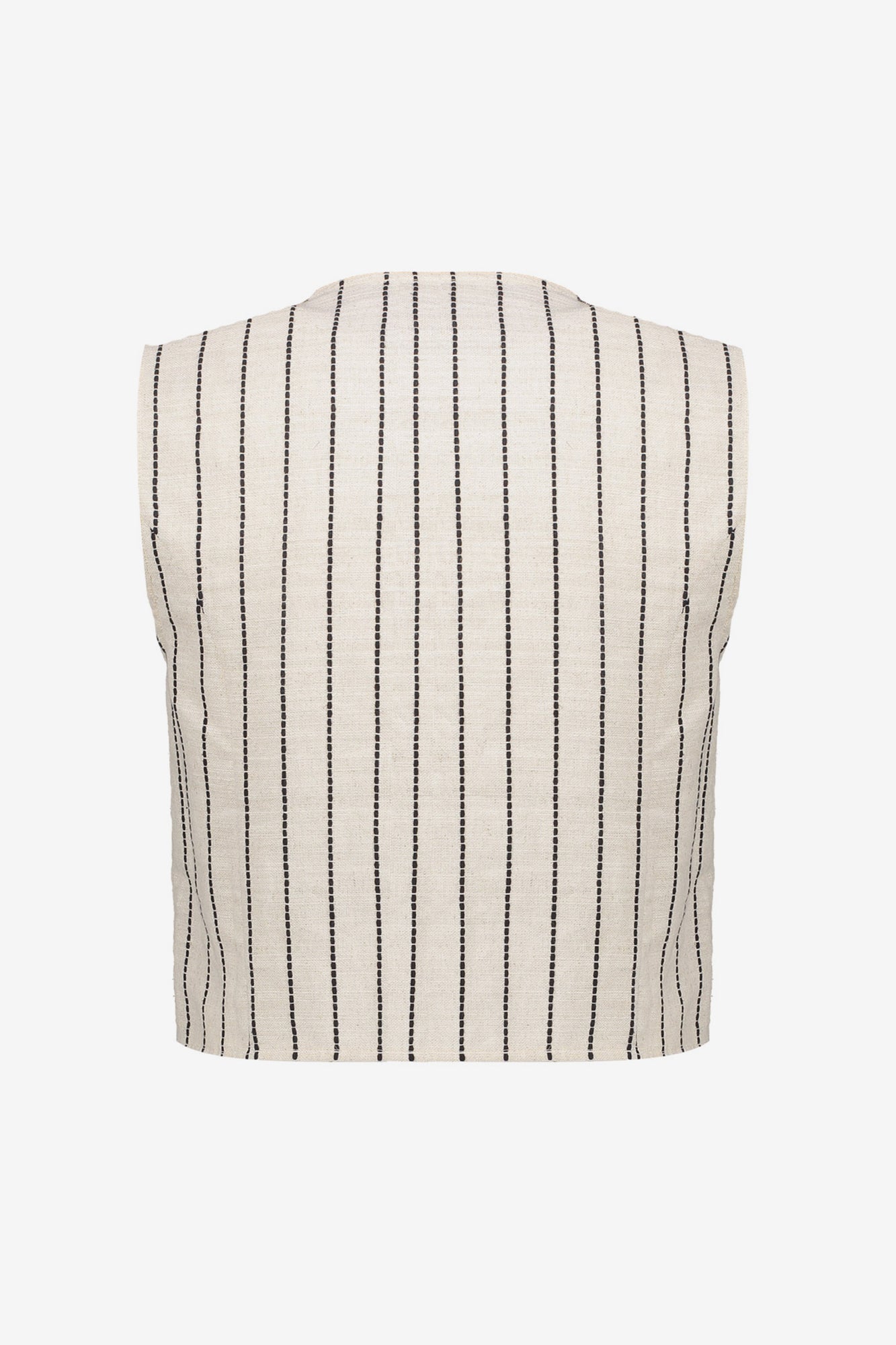 Geisha dames striped gilet