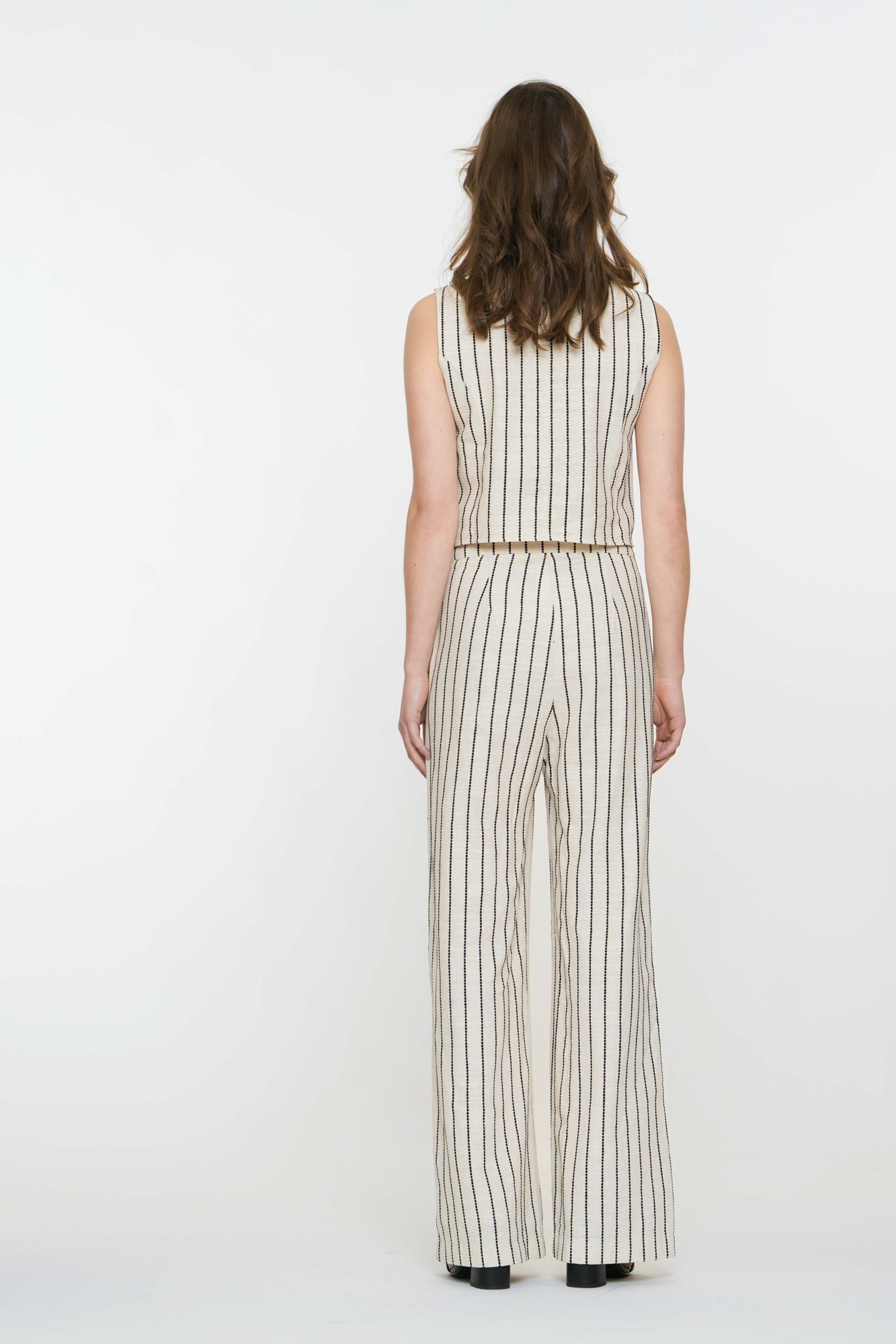 Geisha dames striped gilet