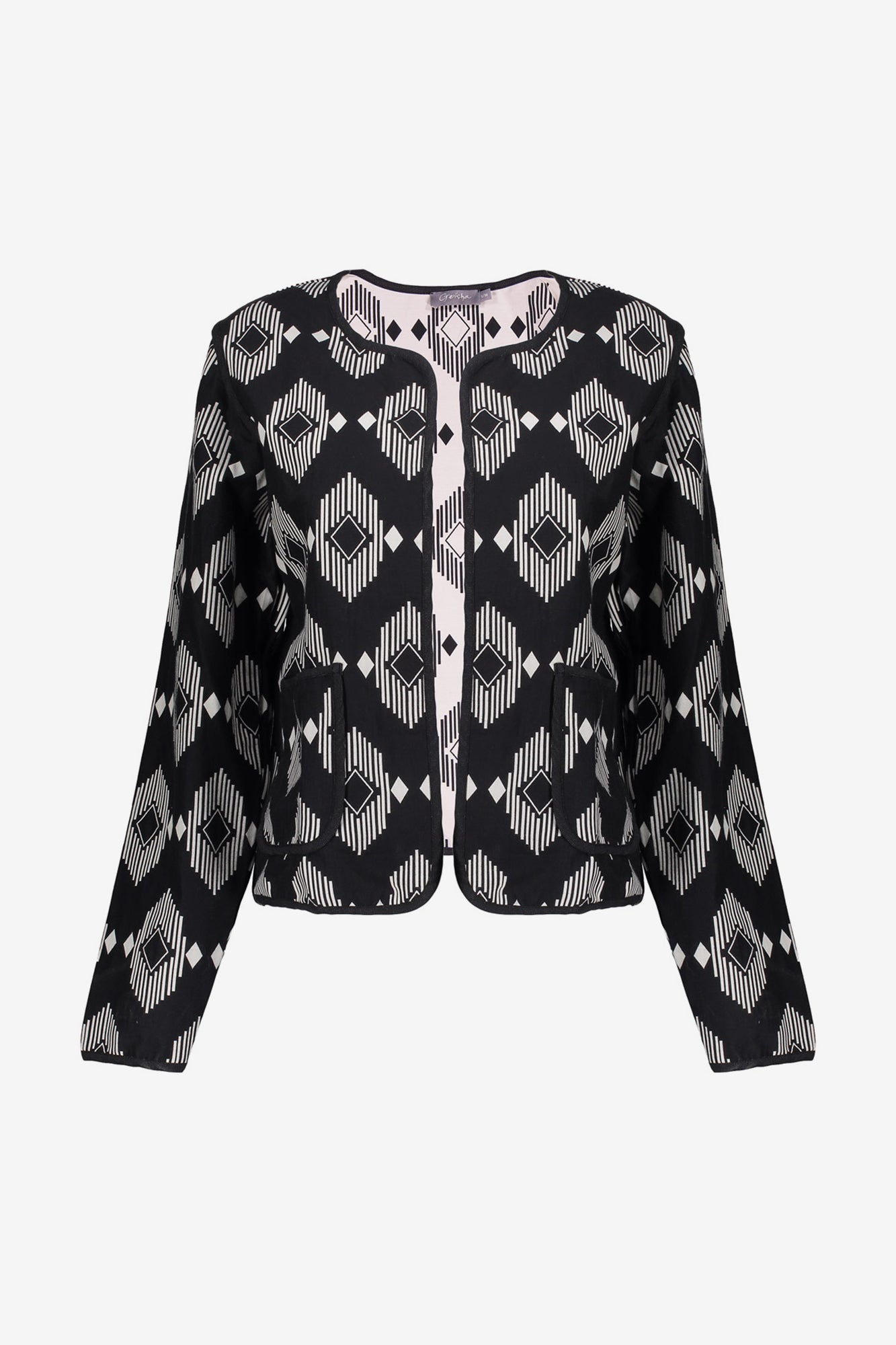 Geisha dames grafisch vest