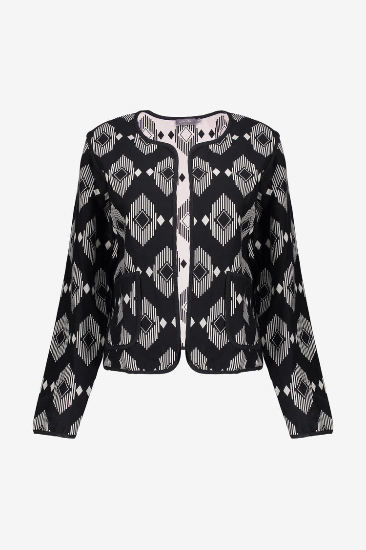 Geisha dames grafisch vest