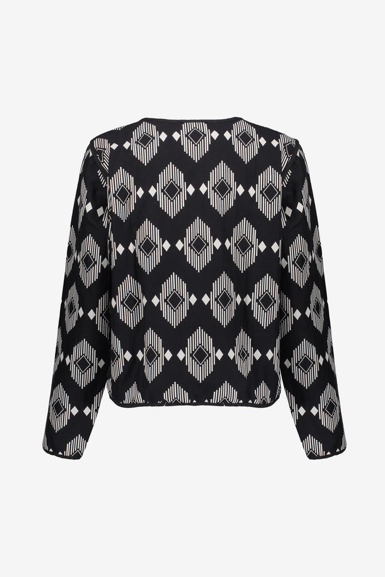 Geisha dames grafisch vest