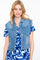 Geisha dames denim cropped singlet