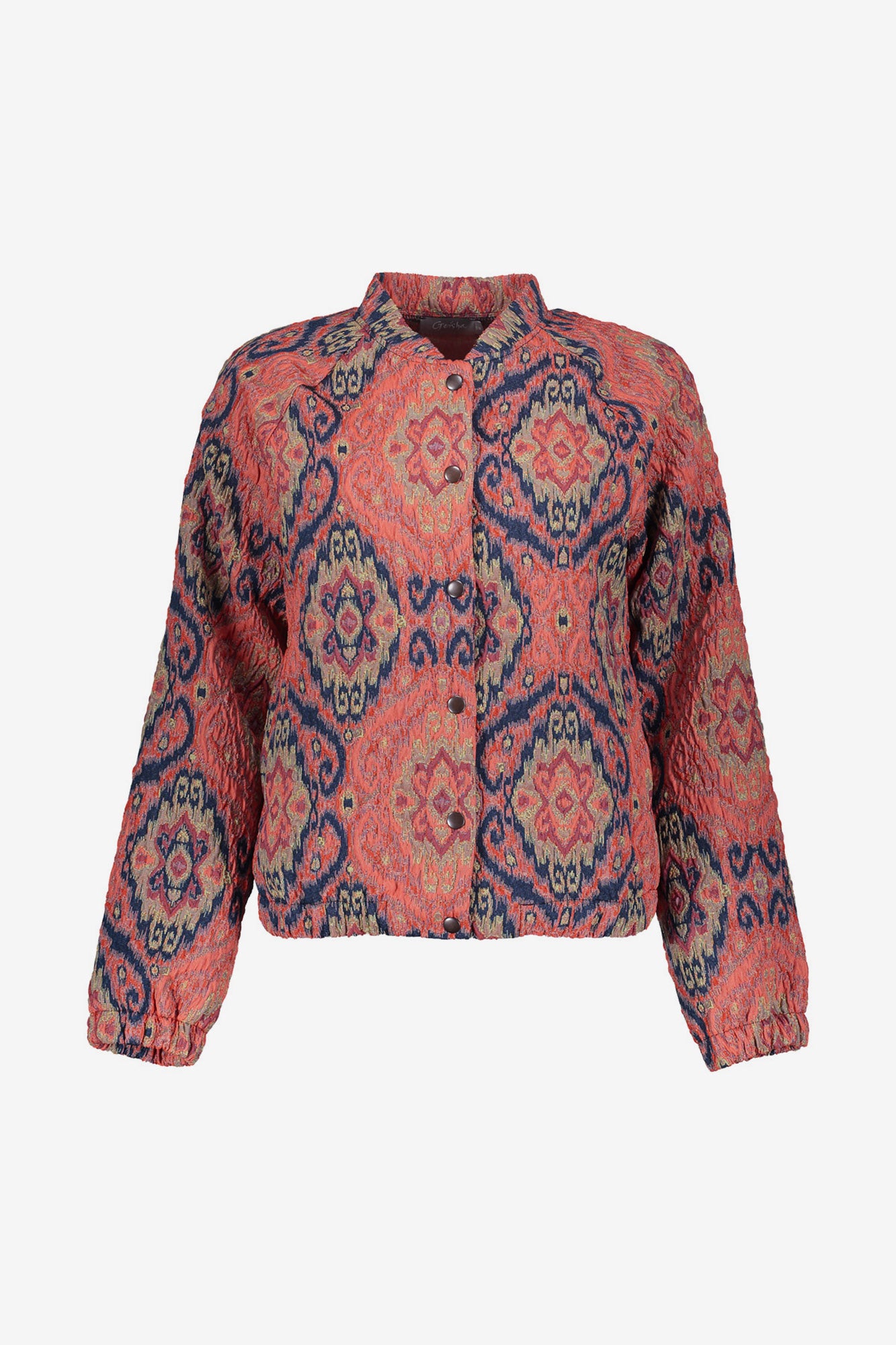 Geisha dames jasje met kleurrijke Paisleyprint