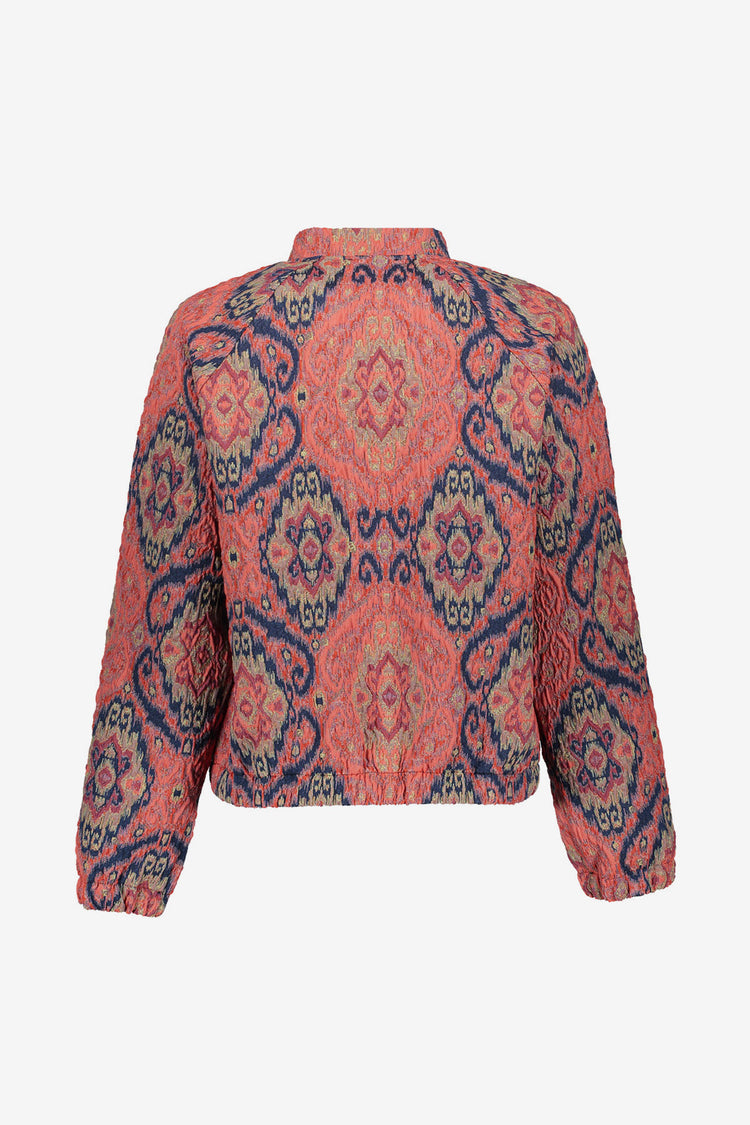 Geisha dames jasje met kleurrijke Paisleyprint