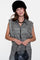 Geisha dames gilet met ruitpatroon