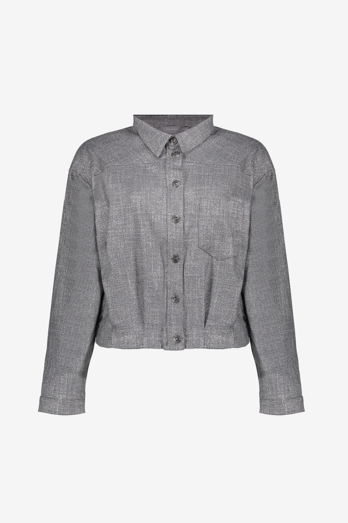 Geisha dames kort jasje in gemêleerde look