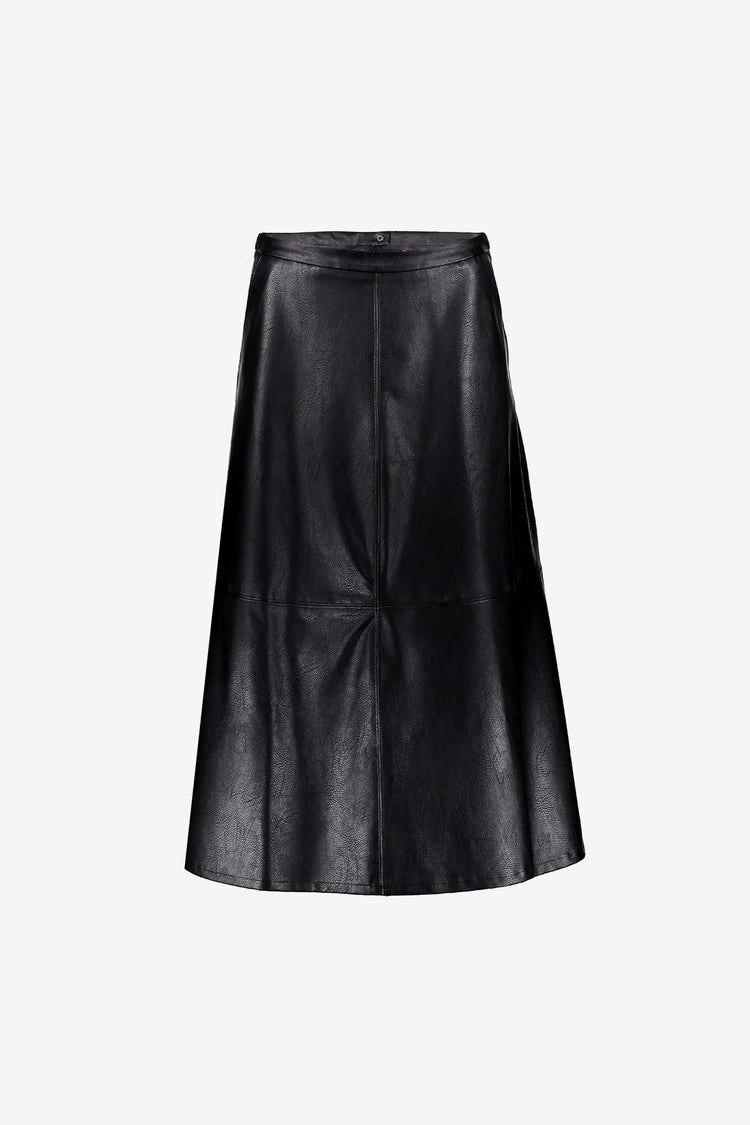 Geisha dames faux leather PU rok