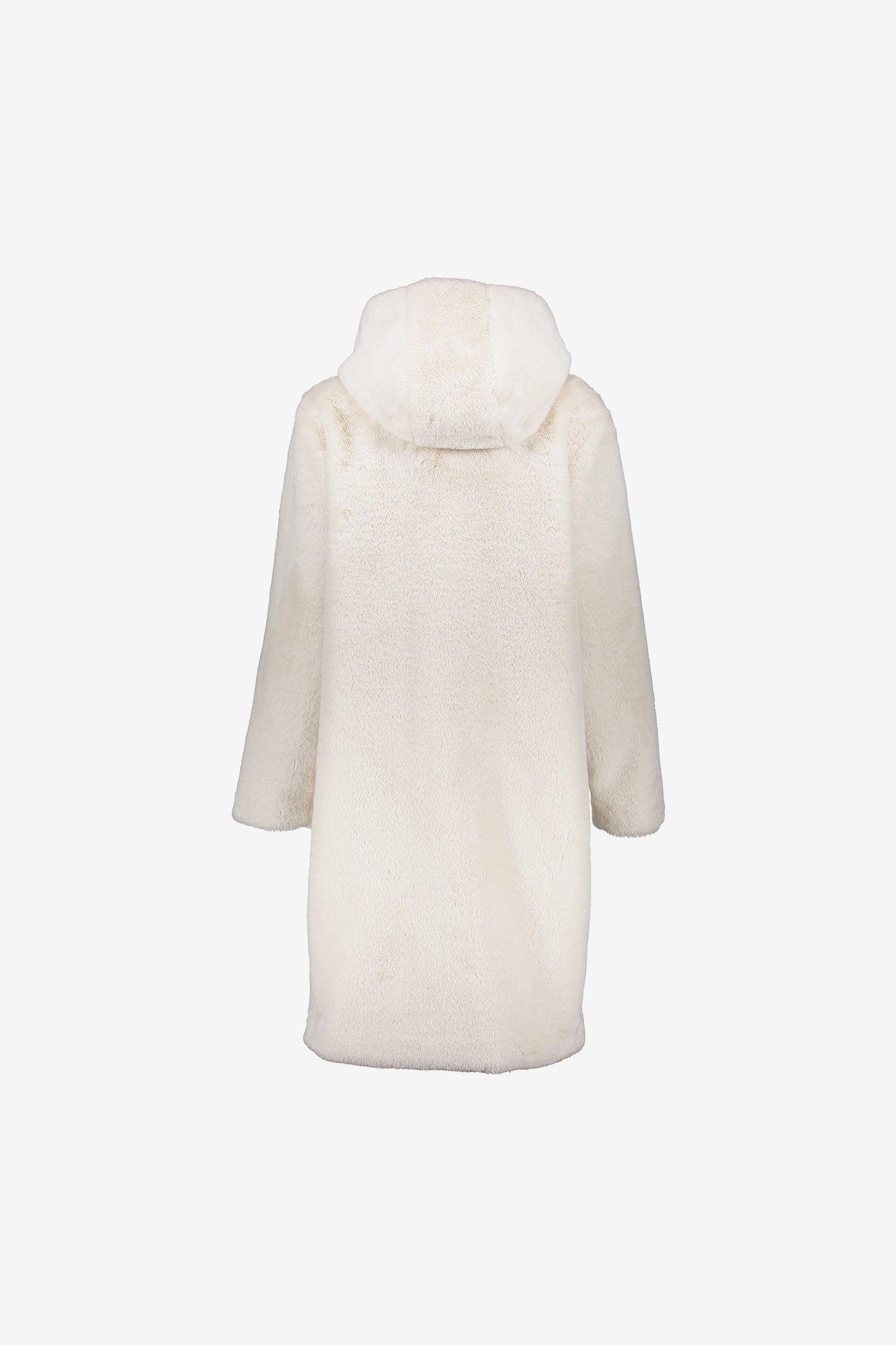 Geisha dames faux fur mantel jas