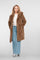 Geisha dames faux fur mantel