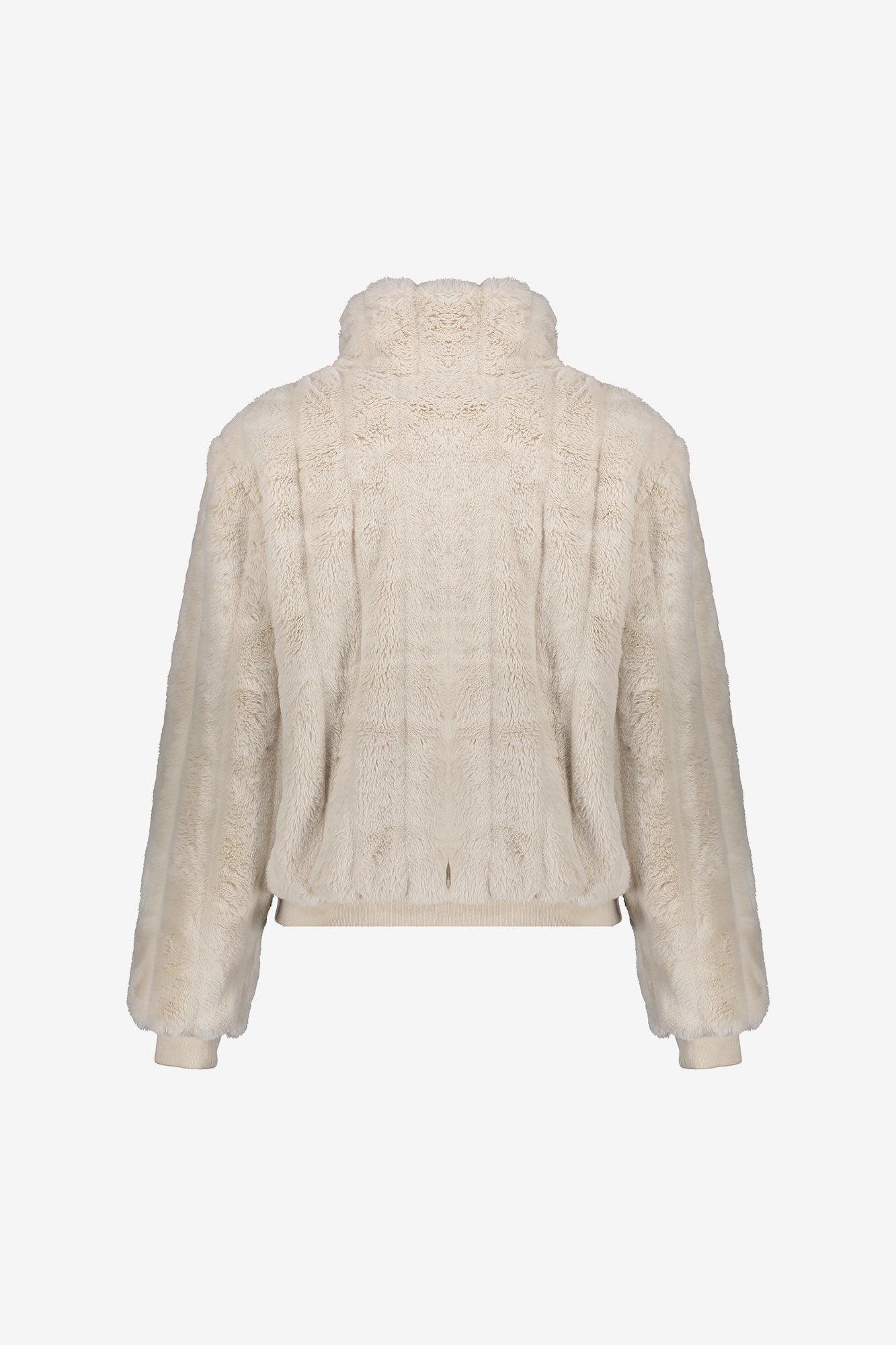 Geisha dames short faux fur jas