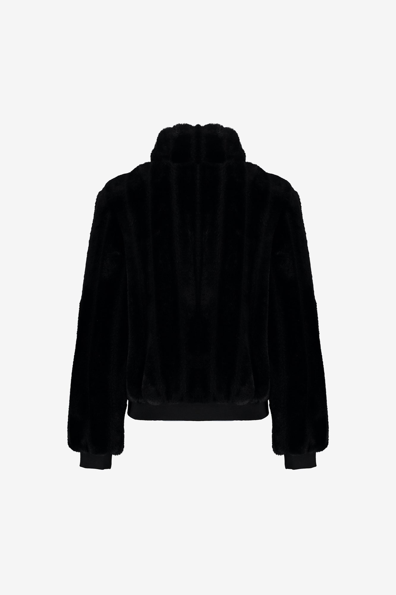 Geisha dames short faux fur jas