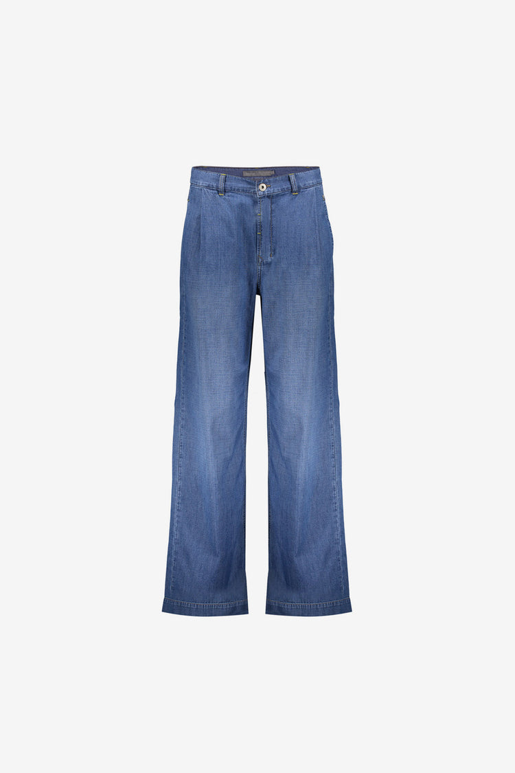 Geisha loose fit jeans met hoge taille