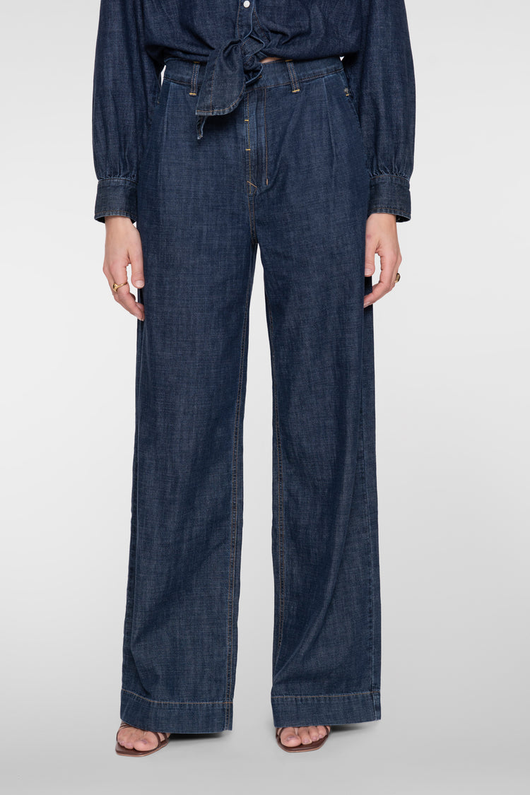 Geisha loose fit jeans met hoge taille