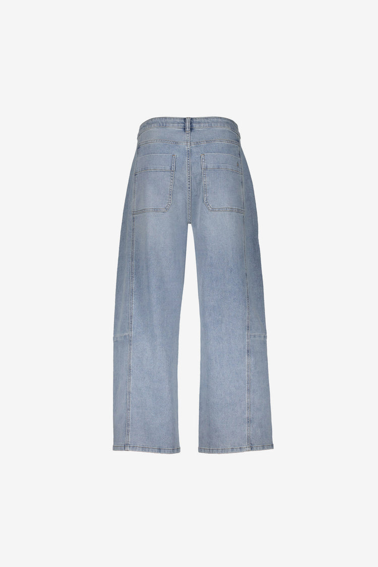 Geisha wide leg jeans met hoge taille