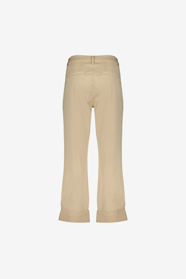 Geisha pantalon met omslag