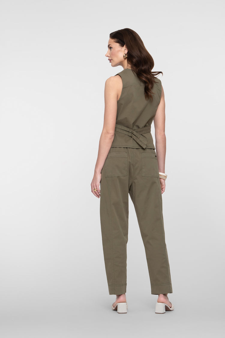 Geisha broek in army