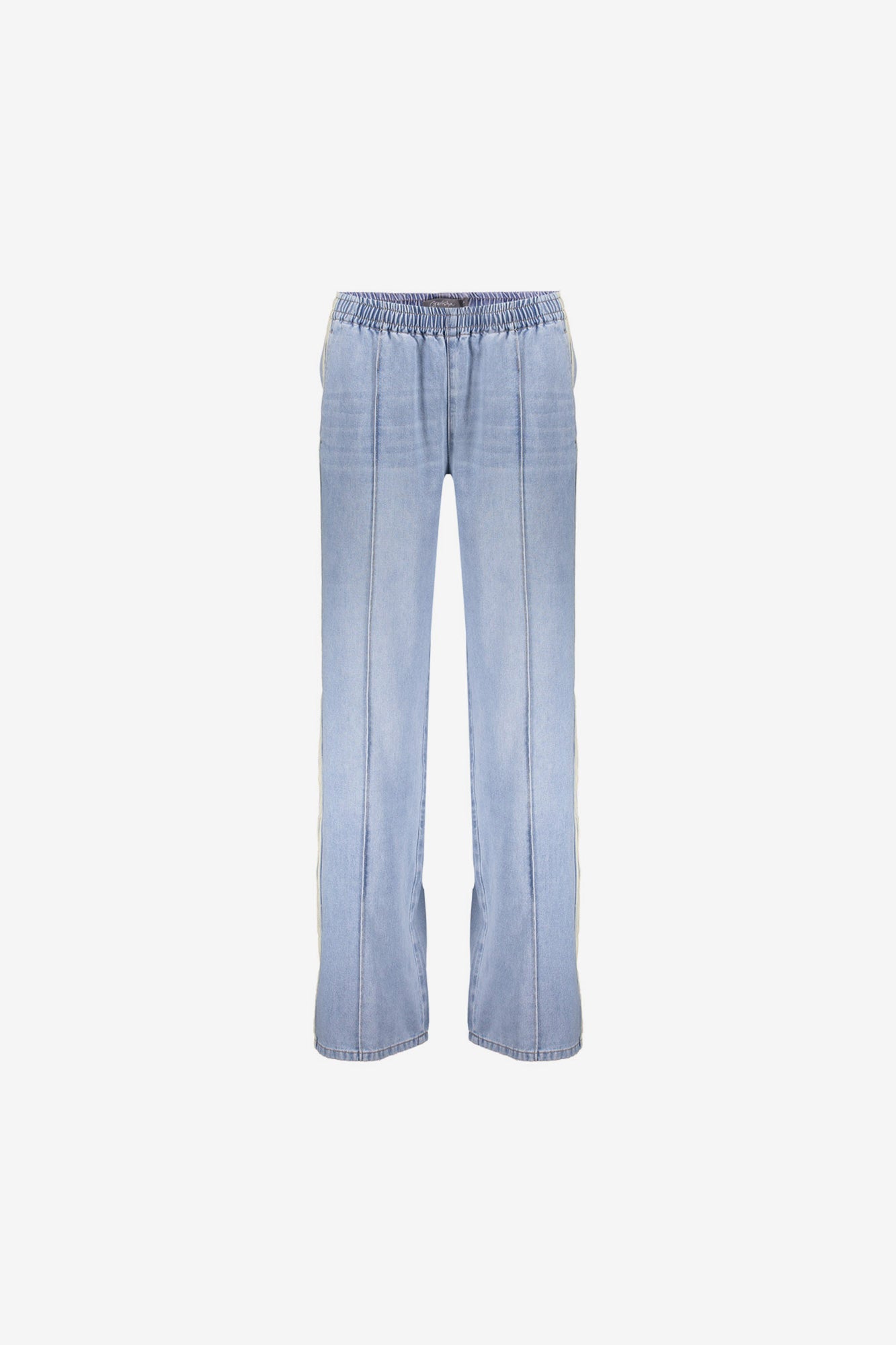 Geisha relaxed jeans met sportieve zijstrepen