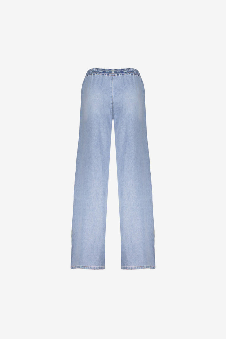 Geisha relaxed jeans met sportieve zijstrepen