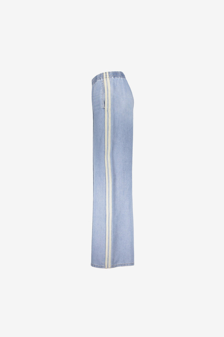 Geisha relaxed jeans met sportieve zijstrepen