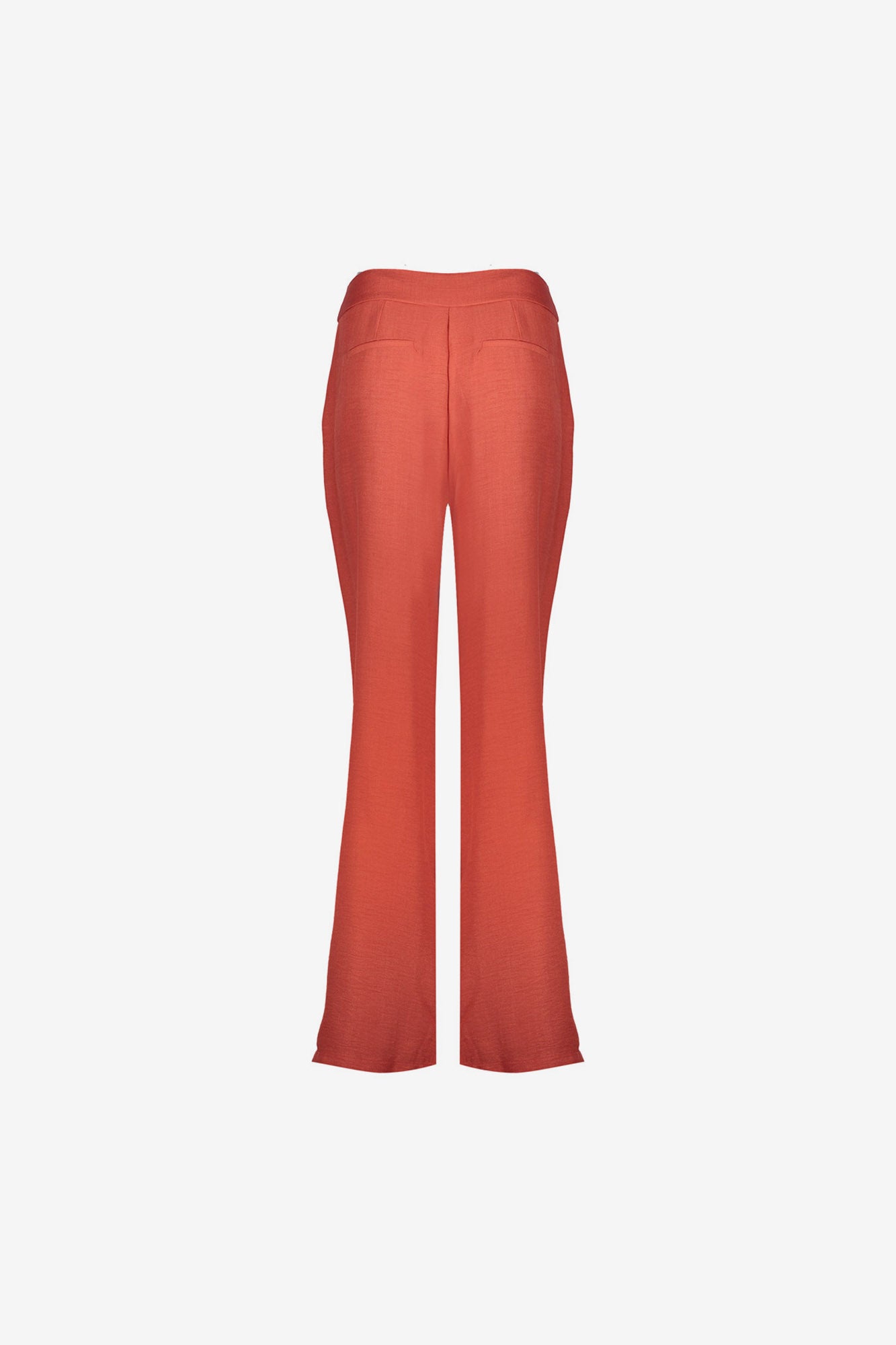 Geisha pantalon met linnenlook