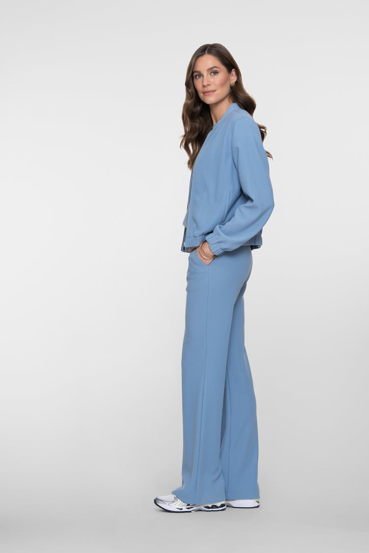 Geisha comfy broek met honeycomb structuur