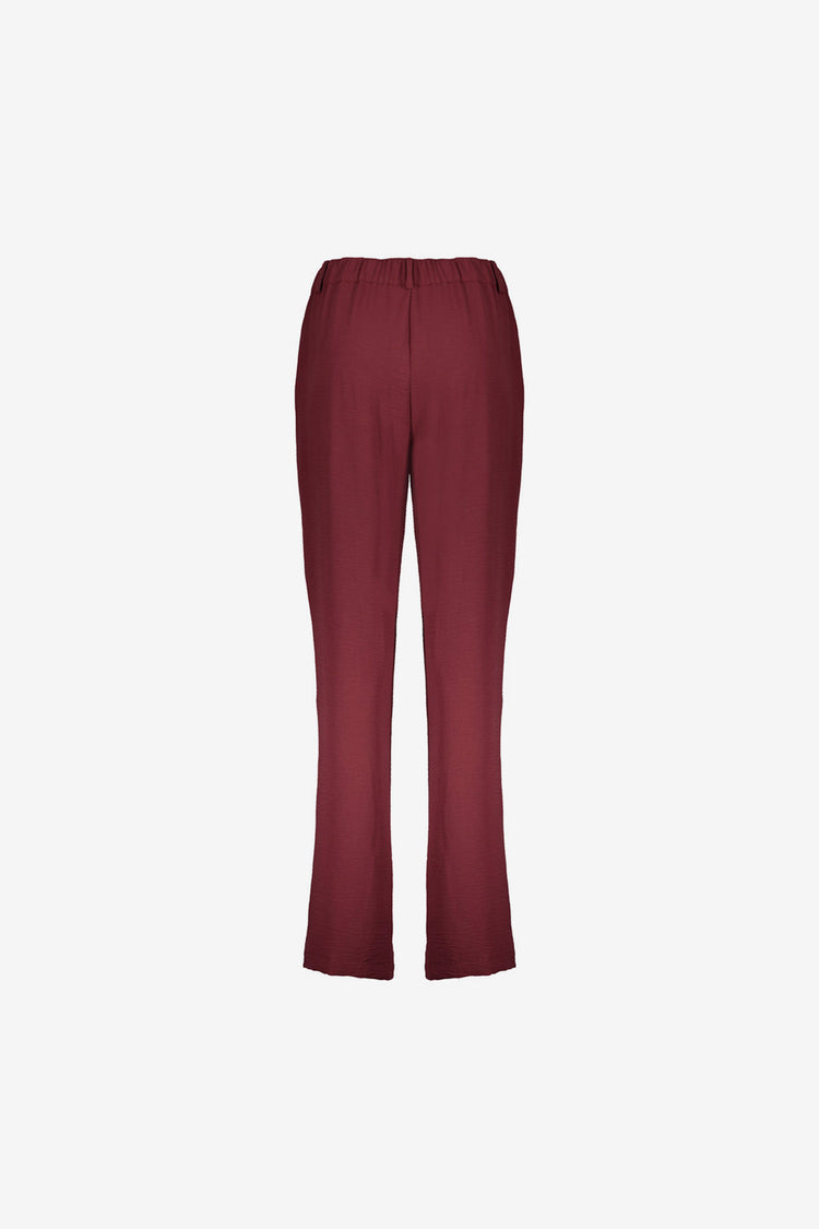 Geisha burgundy pantalon