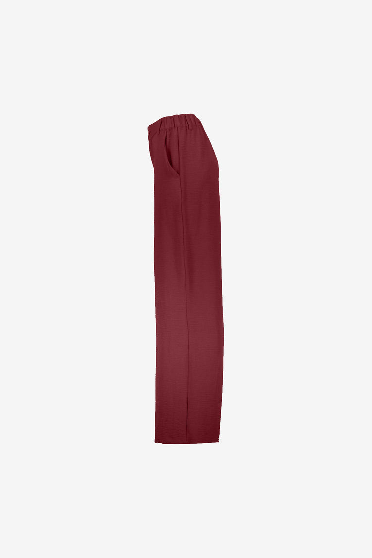 Geisha burgundy pantalon