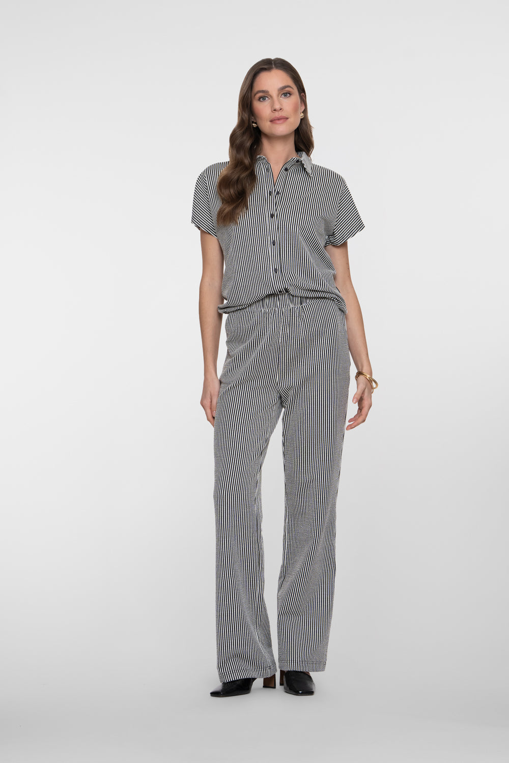 Geisha stripe co-ord pantalon