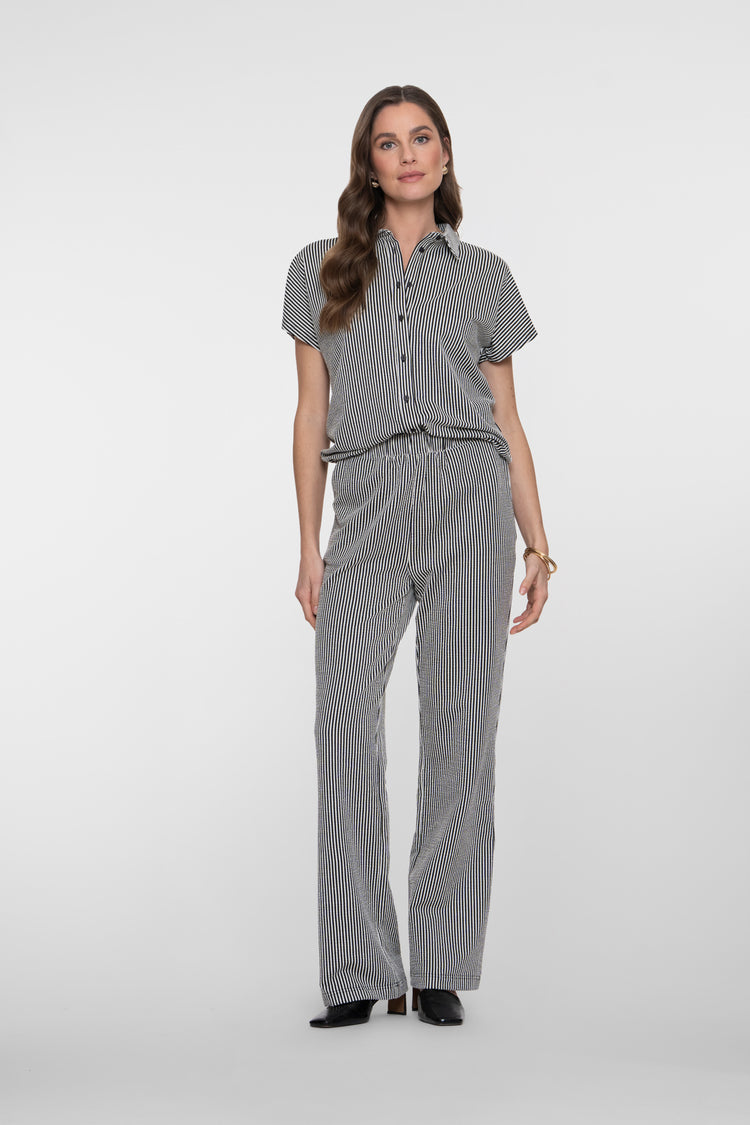 Geisha stripe co-ord pantalon