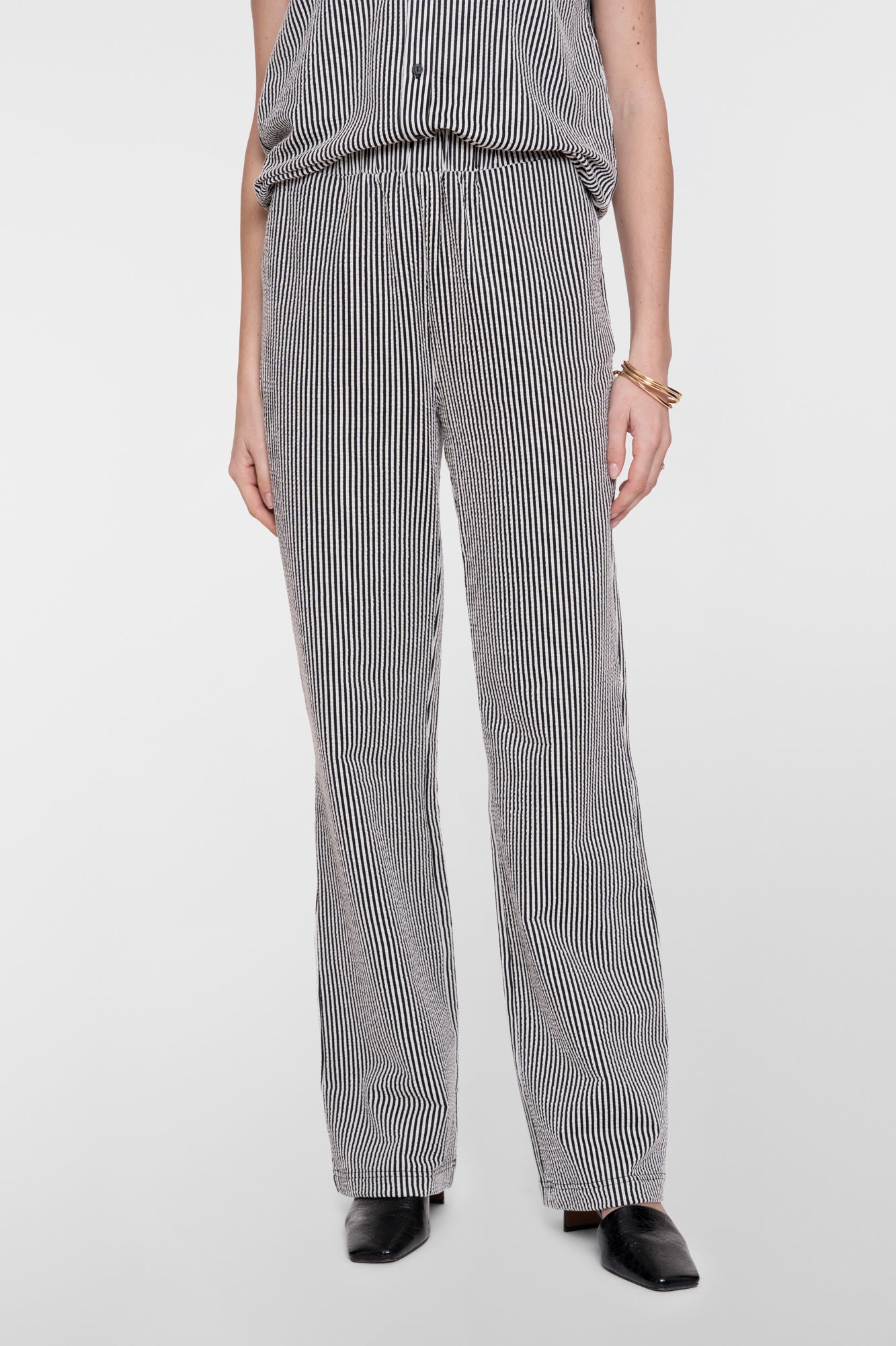 Geisha stripe co-ord pantalon