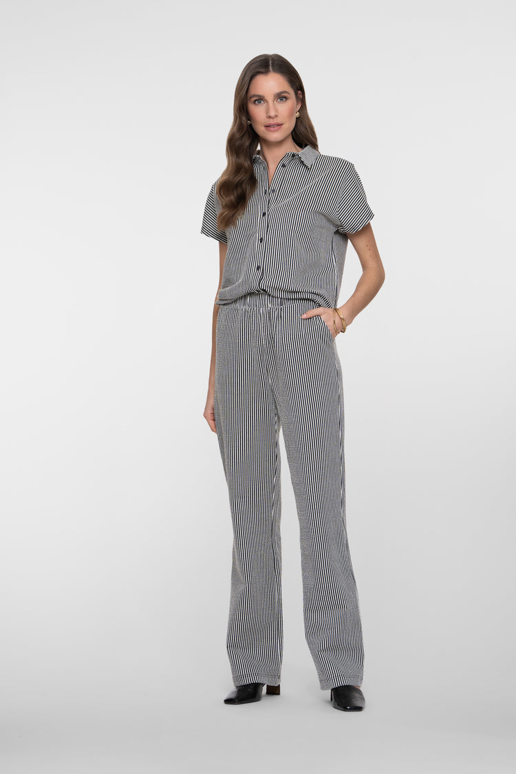 Geisha stripe co-ord pantalon