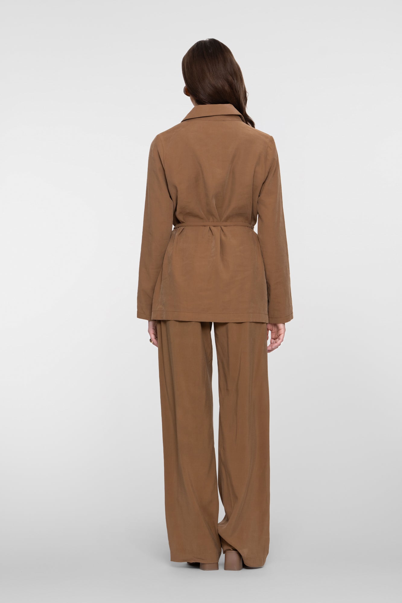 Geisha pantalon met straight leg