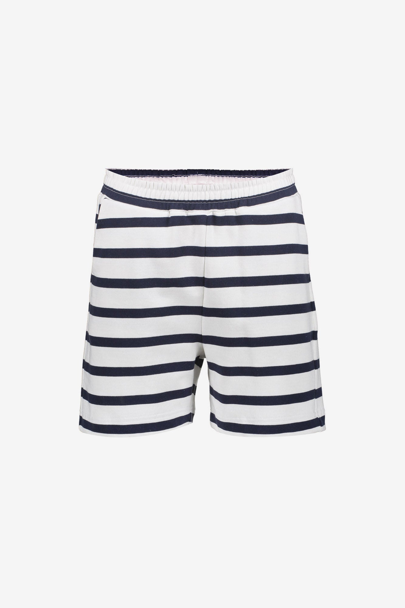 Geisha short met marine stripes