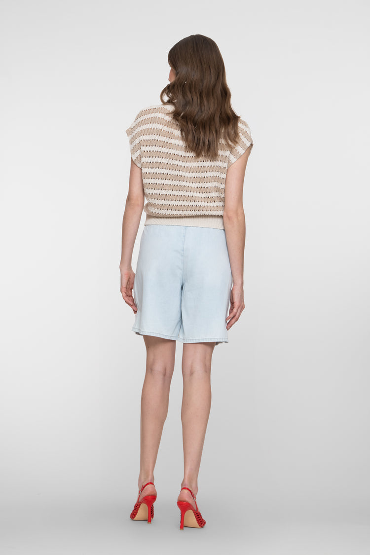 Geisha denim loose fit short