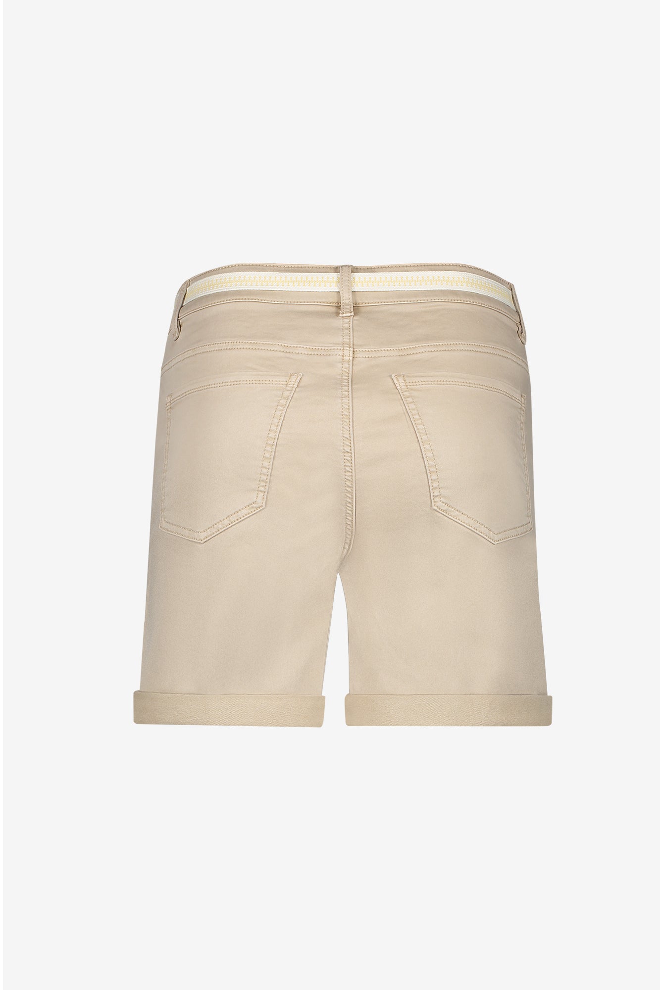 Geisha short met strikceintuur en zakken