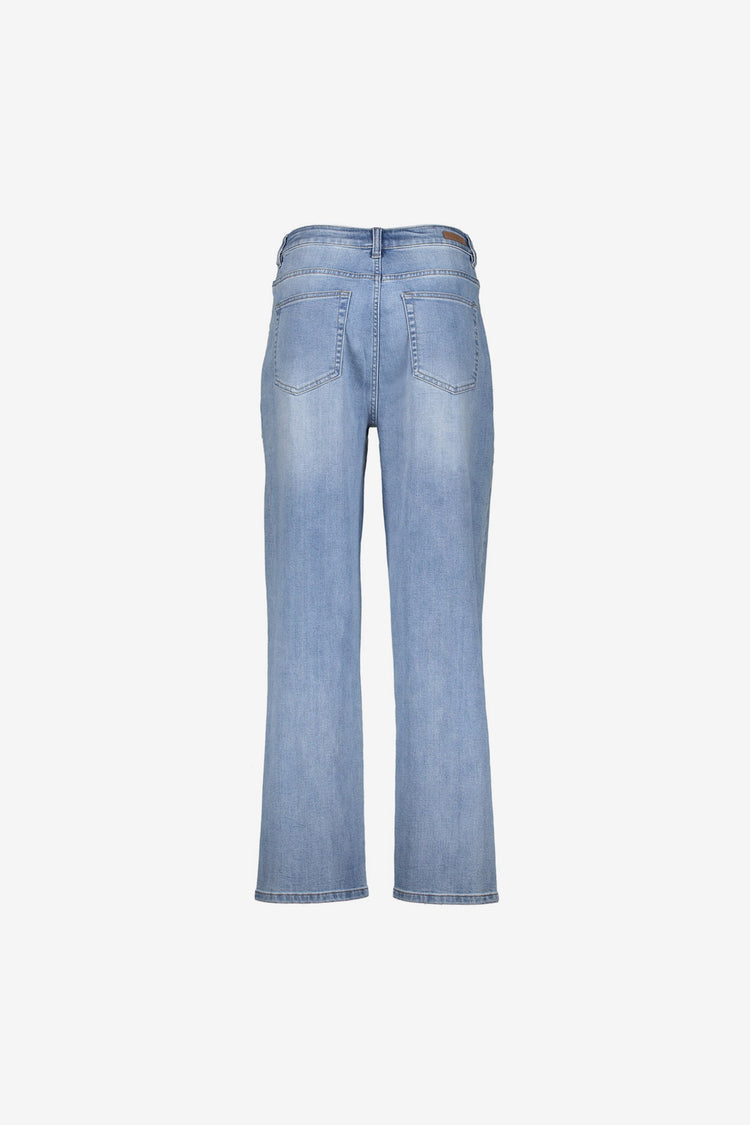 Geisha jeans met rechte pijp en stoere zakdetails