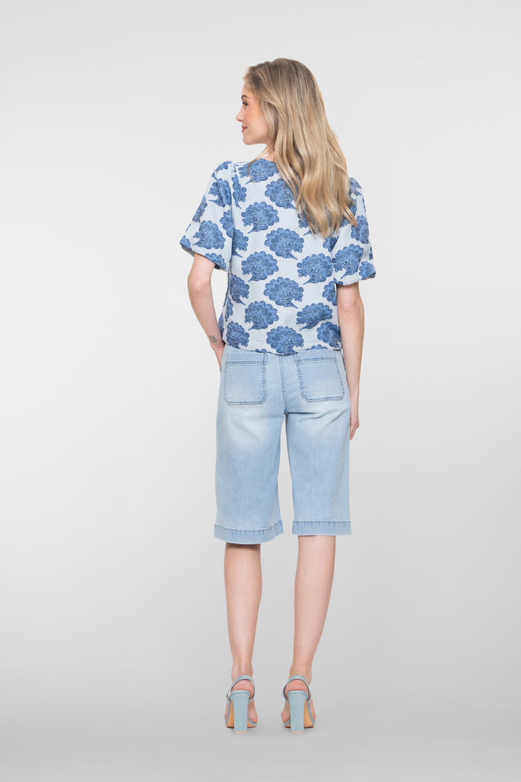 Geisha jeansshort long