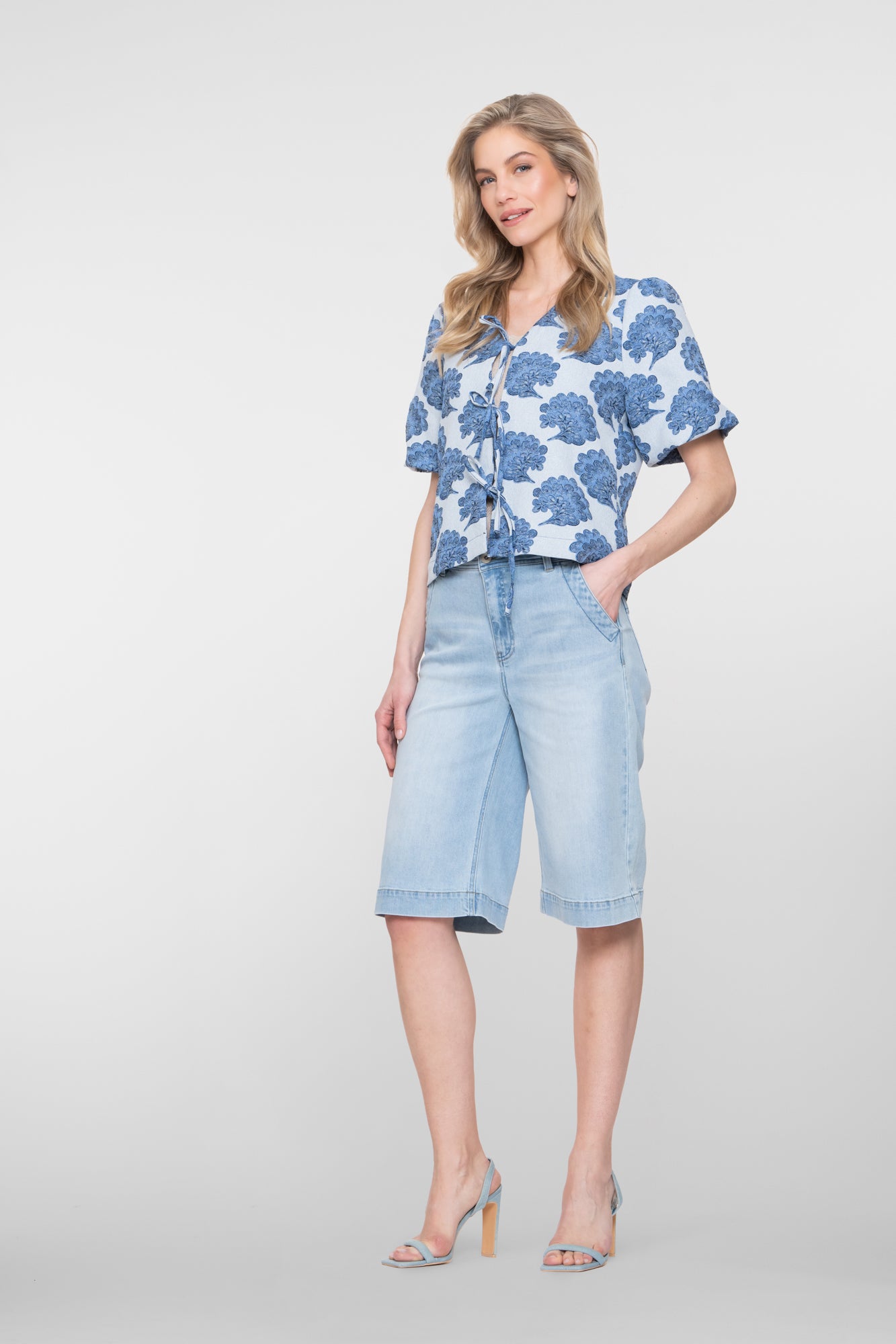 Geisha jeansshort long