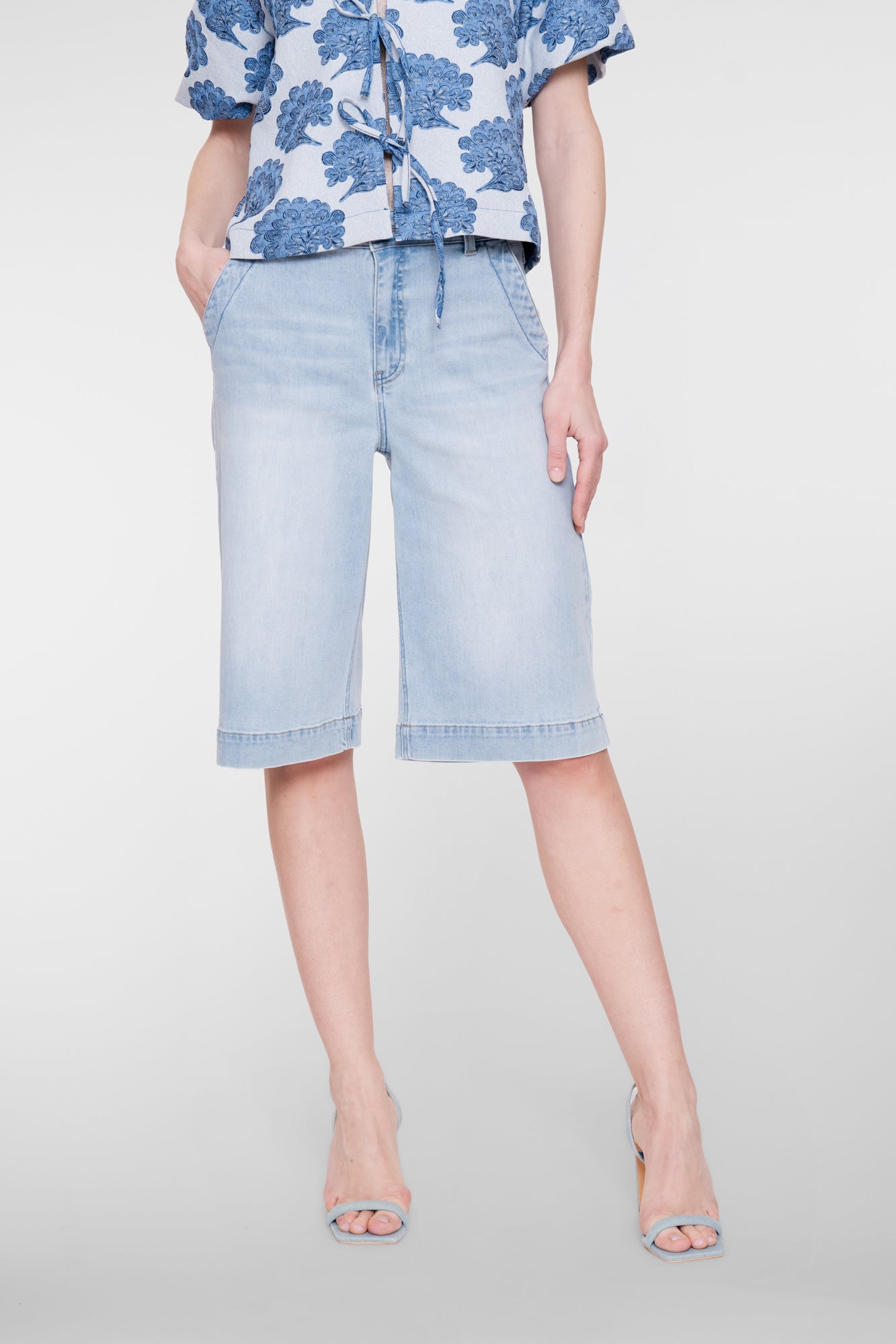 Geisha jeansshort long