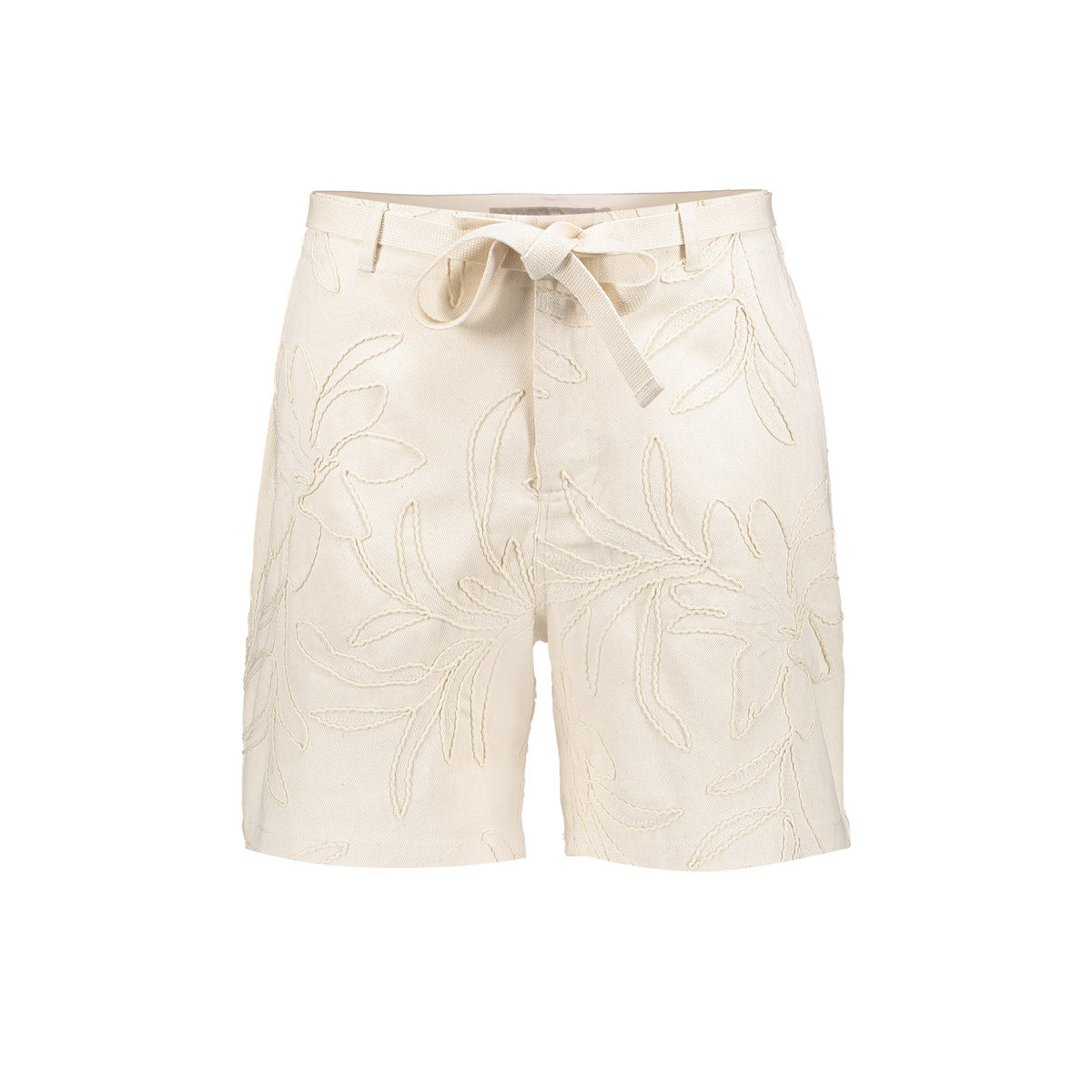 Geisha short met geborduurde palmprint